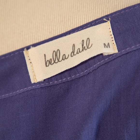 BELLA DAHL PURPLE BLOUSE - Picture 4 of 5